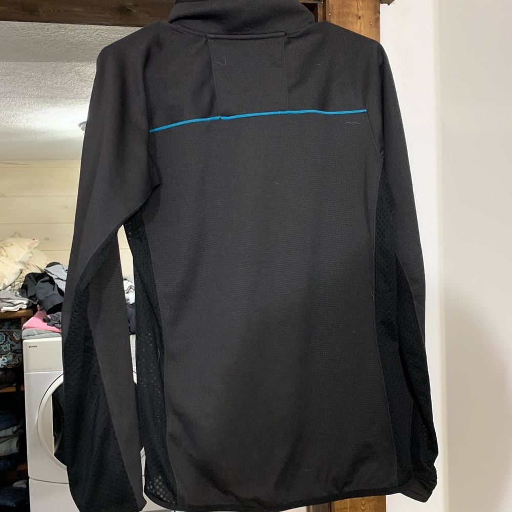 Merrell Men's Black Performance Jacket with Blue Accent